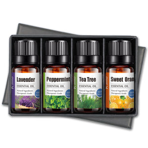 Discover the 4-Piece Essential Oil Massage Set: Your Path to Relaxation and Wellness